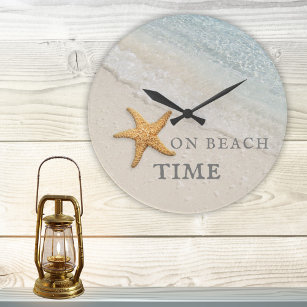 Horloge Ronde Starfish Waves Beach House