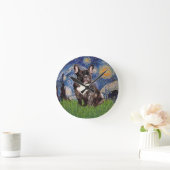 Horloge Ronde Starry Night (Maison)