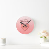 Horloge Ronde Stars and Hearts (Maison)