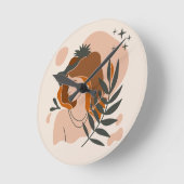 Horloge Ronde Stars Boho Woman (Angle)