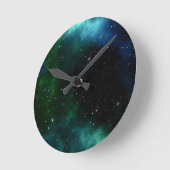 Horloge Ronde Stars Galaxy Gradient (Angle)