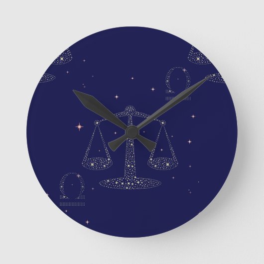 Horloge Ronde stars libra (Recto)