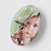 Horloge Ronde Stats Baby Clock (Angle)