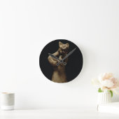 Horloge Ronde Statuette of a Lion-Headed Demon, Mésopotamia, c.5 (Maison)