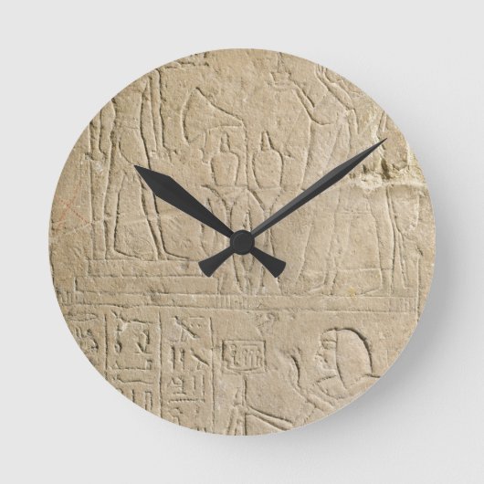 Horloge Ronde Stela depicting Ramesses (Recto)