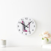 Horloge Ronde Stiletto shoe Art Clocks (Maison)