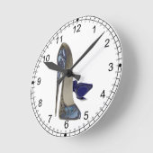 Horloge Ronde Stiletto shoe Art Clocks (Angle)