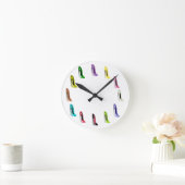 Horloge Ronde Stiletto shoe Art Clocks (Maison)