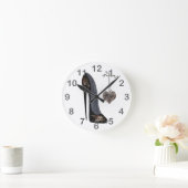 Horloge Ronde Stiletto shoe Art Clocks (Maison)
