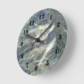 Horloge Ronde Stone and rock (Angle)