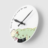 Horloge Ronde stop and small (Angle)