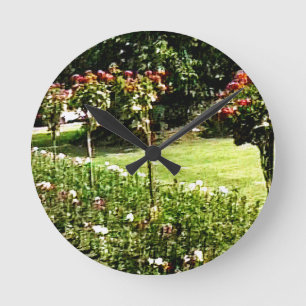 Horloge Ronde Stratford-upon-Avon Garden Rose snap-29602 jGibney