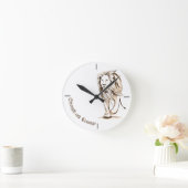 Horloge Ronde Strength and Courage (Maison)