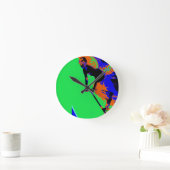 Horloge Ronde Stunt Scooter Speedster - Scooter Boy (Maison)