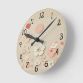 Horloge Ronde Style Hanbok (Angle)