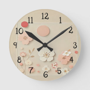 Horloge Ronde Style Hanbok