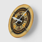 Horloge Ronde Style indien (Angle)
