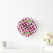 Horloge Ronde Style Red Hakuna Matata (Maison)