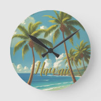Style Vintage Hawaïen Voyage Aloha D'Hawaï