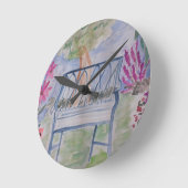 Horloge Ronde Summer Garden (Angle)