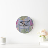 Horloge Ronde Summer Garden (Maison)