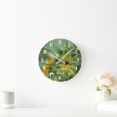 Horloge Ronde Sunflower Coming (Maison)