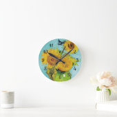 Horloge Ronde Sunflowers Vincent van Gogh (Maison)