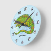 Horloge Ronde Sunny Lizard (Angle)