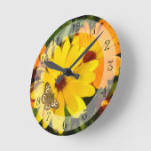 Horloge Ronde Sunny Marigold (Angle)
