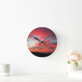 Horloge Ronde Sunrise at Newport Beach (Maison)