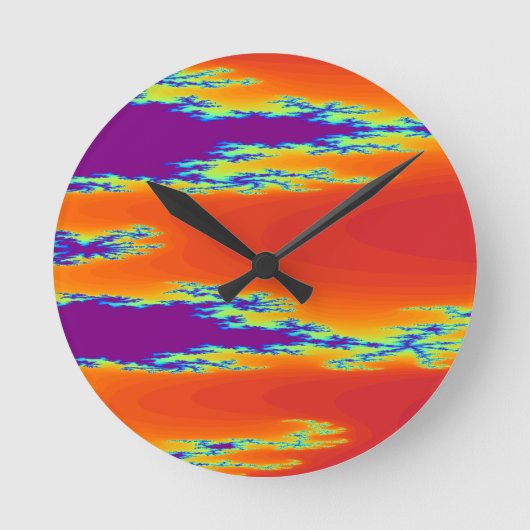 Horloge Ronde Sunrise Wall (Recto)