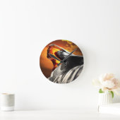 Horloge Ronde Sunset Chef Pontiac Chieftain Classic Car (Maison)