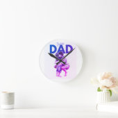 Horloge Ronde Super papa (Maison)