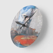 Horloge Ronde Superman Stare (Angle)