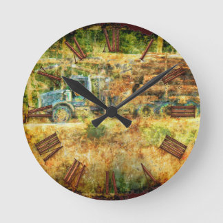 Horloge Ronde Sur l'horloge murale de notation de camion de la