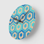 Horloge Ronde Surf et sable (Angle)