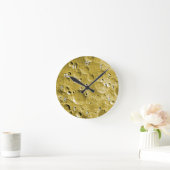 Horloge Ronde Surface de la lune (Maison)
