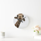 Horloge Ronde Sweet Giraffe (Maison)