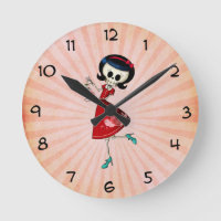 Sweet & Scary Skeleton Girl