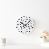 Horloge Ronde Sweet winter (Maison)