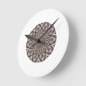 Horloge Ronde SWERVE acrylic wall clock (Angle)