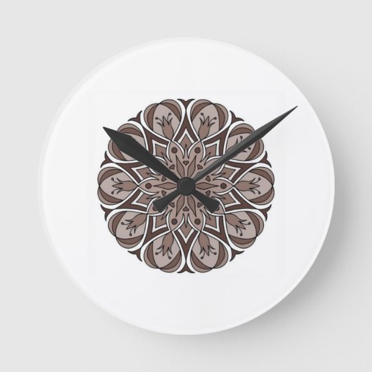 Horloge Ronde SWERVE acrylic wall clock (Recto)