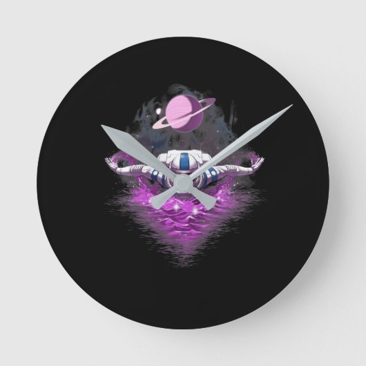 Horloge Ronde Swimming (Recto)