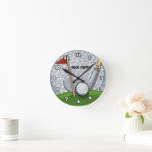 Horloge Ronde Swing de golf (Maison)