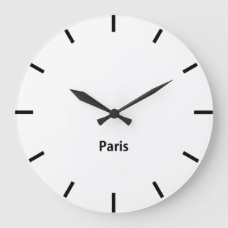 Horloge Ronde Sydney Ville Heure Zone Salle de presse Mur Grande