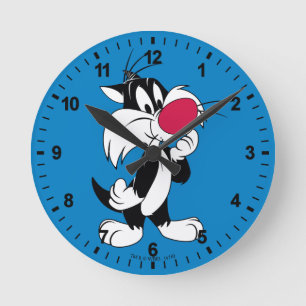 Horloge Ronde Sylvester Jr.   Pose classique