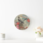 Horloge Ronde Symbole d'Art de New York (Maison)