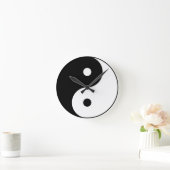 Horloge Ronde symbole du yin yang (Maison)