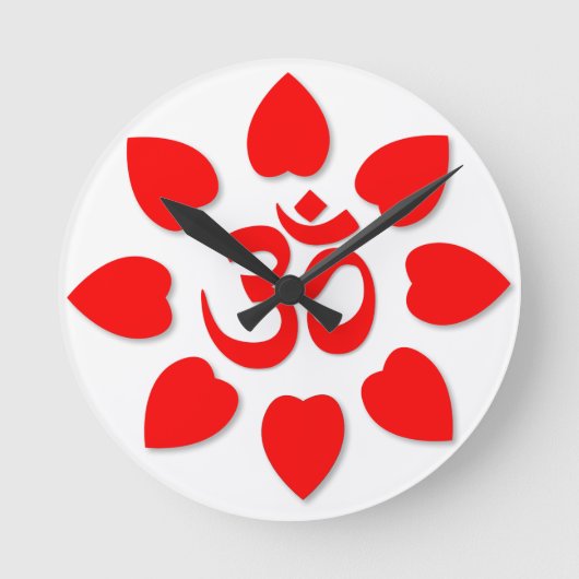 Horloge Ronde Symbole Om (Recto)