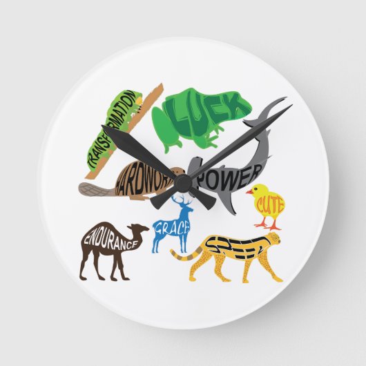 Horloge Ronde Symbolism of Animals (Recto)